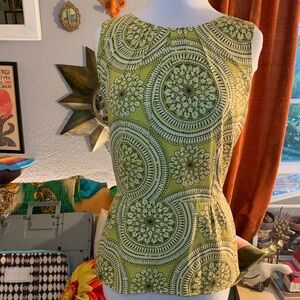Banana Republic Patterned Sleeveless Top